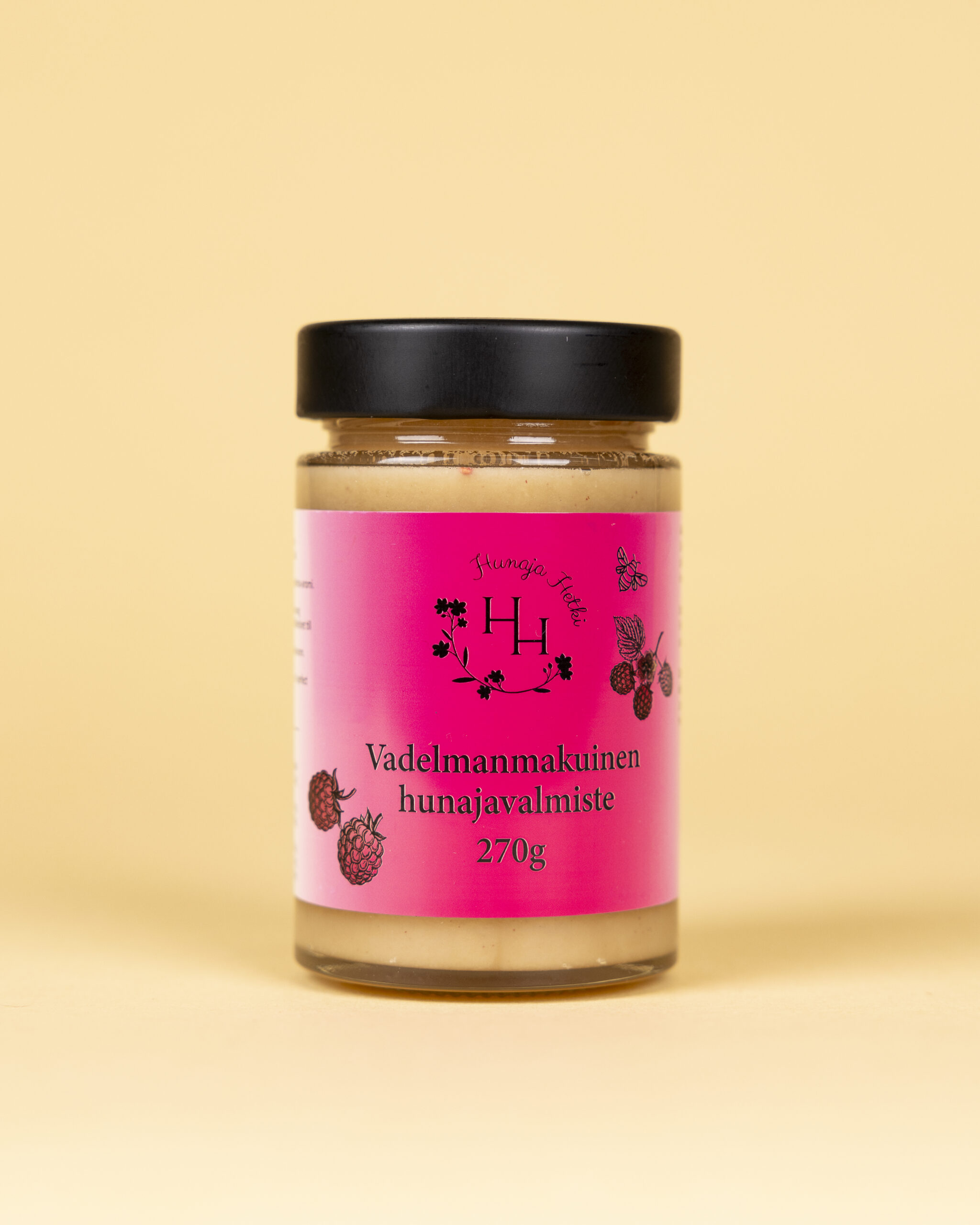 Vadelmanmakuinen hunajavalmiste - Hunaja Hetki