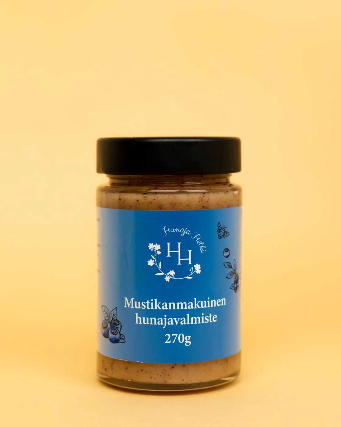 Mustikanmakuinen hunajavalmiste - Hunaja Hetki
