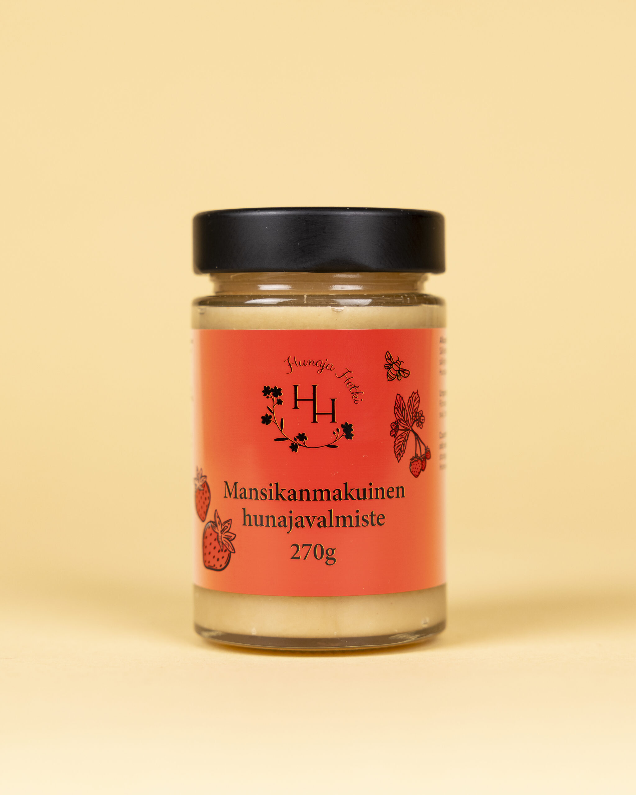 Mansikanmakuinen hunajavalmiste - Hunaja Hetki